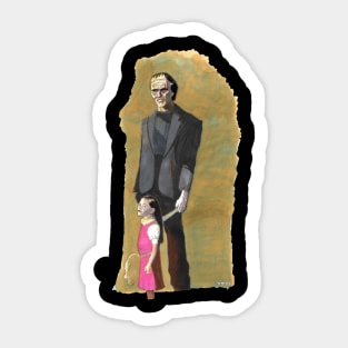 Frank and Phoebe bffs Sticker